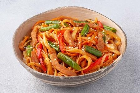 Wok с цыплёнком гриль L