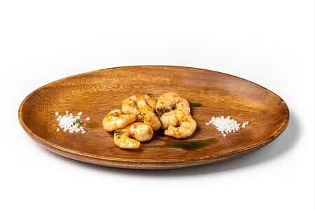 Креветки на гриле