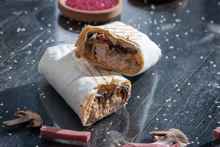 Сборная в лаваше