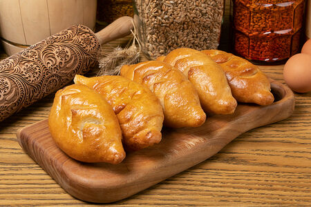 5 пирожков с мясом