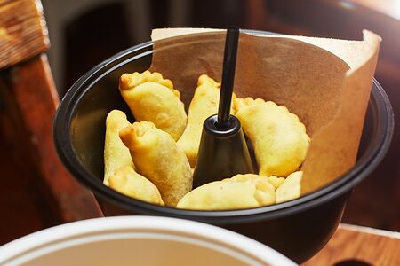 Мини Че с картофелем и Сулугуни