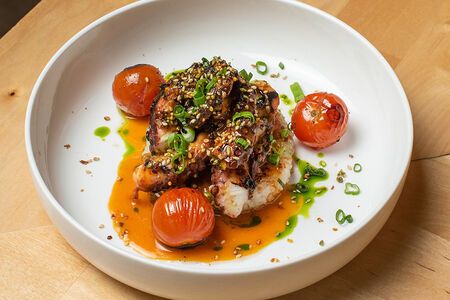 Осьминог на гриле