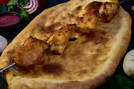 Шашлык из куриной грудки