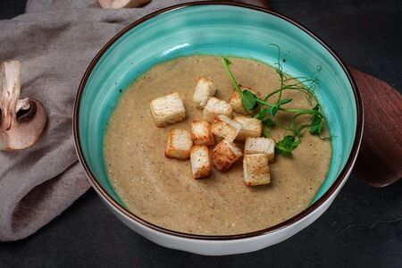 Грибной крем-суп