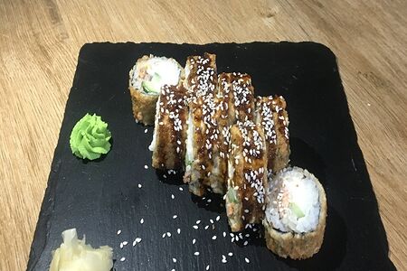 Спайси лосось темпура