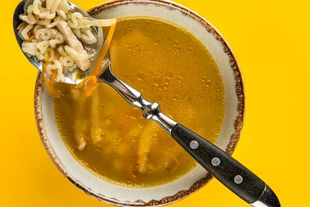 Куриный суп Алфавит