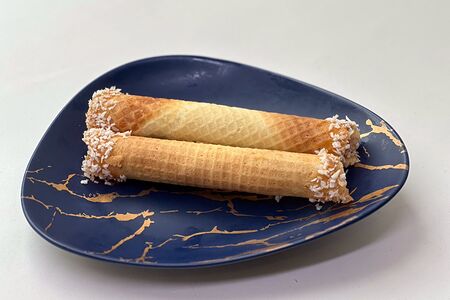 Трубочки с варёной сгущенкой