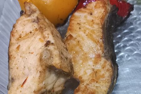 Шашлык из семги