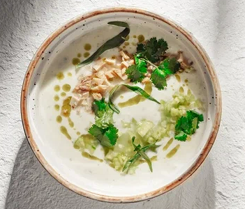 Холодный суп с мацони