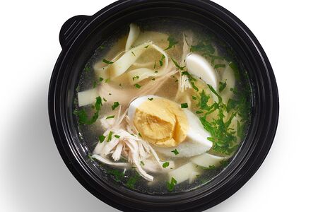 Лапша с домашней курочкой