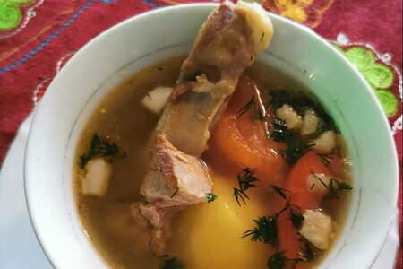 Суп Шурпа ташкентская