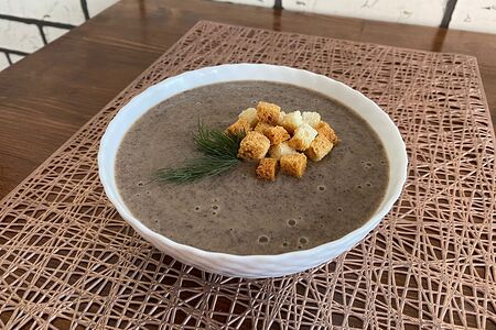 Грибной суп-пюре