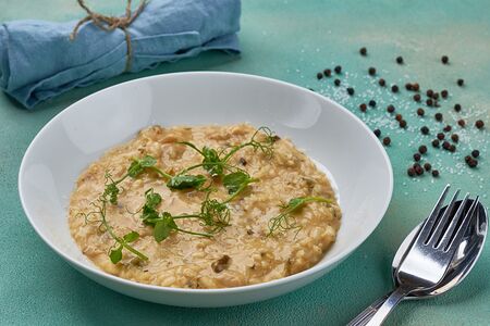 Ризотто с белыми грибами