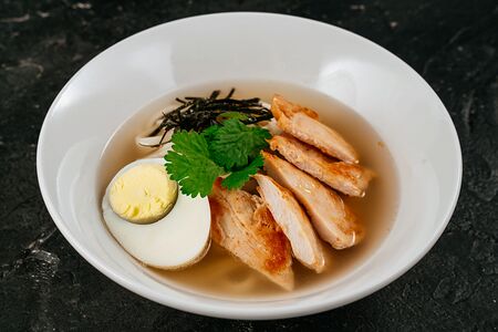 Рамен с курицей