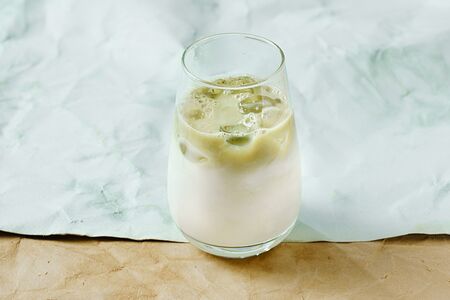 Зеленая айс-матча