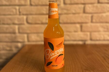 Крафтовый лимонад Волчок Персик