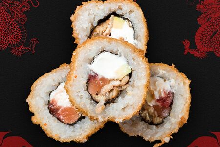 Шиноби жареный ролл