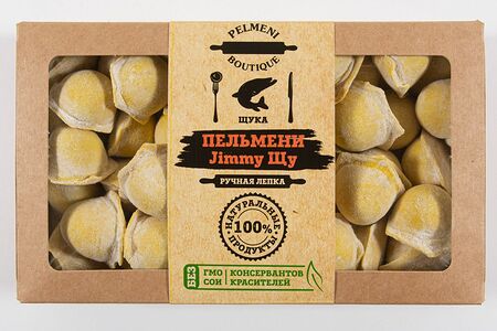 Замороженные пельмени с щукой и треской