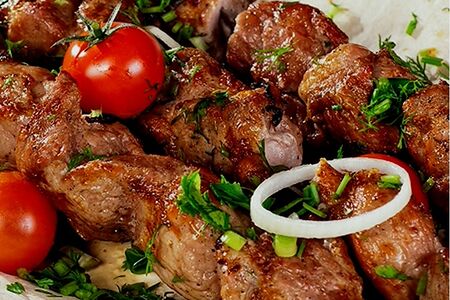 Люля-кебаб куриный на углях