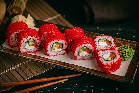 Ролл Филадельфия с масаго