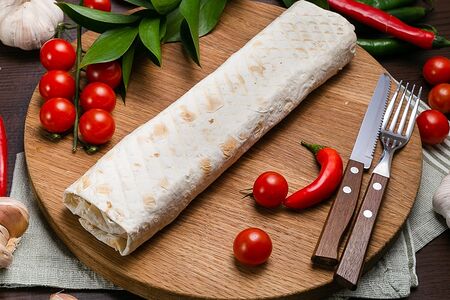 Люля-кебаб куриный в лаваше