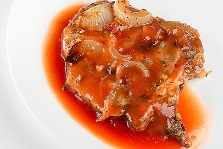 Мясо в маринаде хойсин