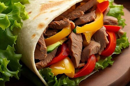 Фреш ролл с телятиной