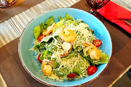 Цезарь с креветками