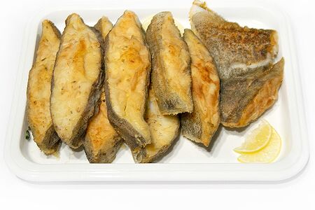 Стейк палтуса