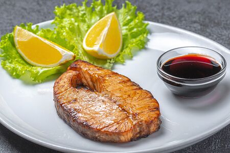 Шашлык из семги