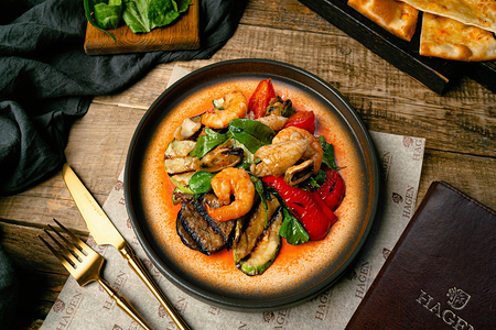 Гриль микс с морепродуктами