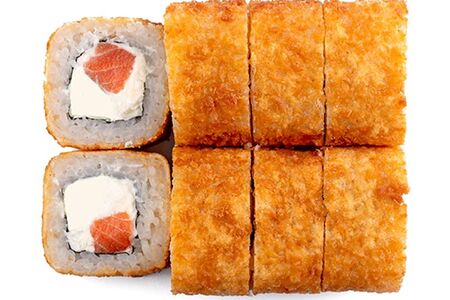 Темпура с лососем