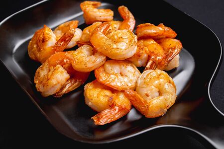 Жареные креветки