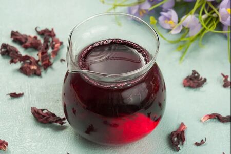 Напиток чайный каркаде холодный