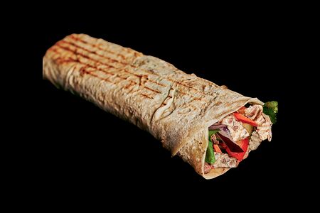 Шаурма с куриными сердечками