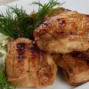 Шашлык из курицы в терияки