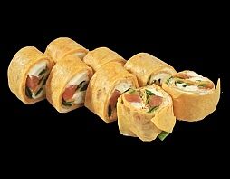 Тортилья с копченым лососем