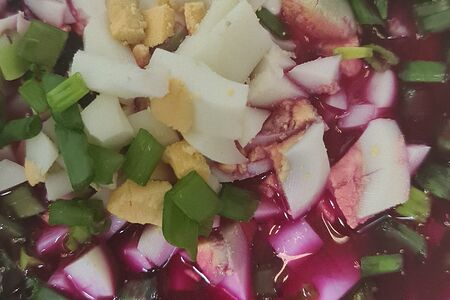 Холодный борщ