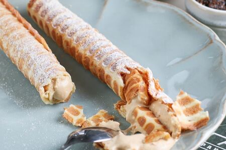 Вафельные трубочки