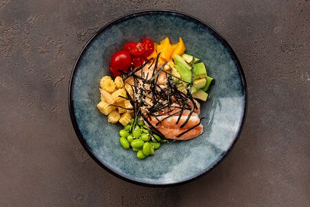 Покэ боул с креветками