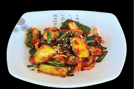 Ои Мучим Кимчи из огурцов