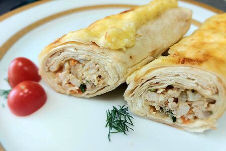 Шаурма фирменная (бручетта)