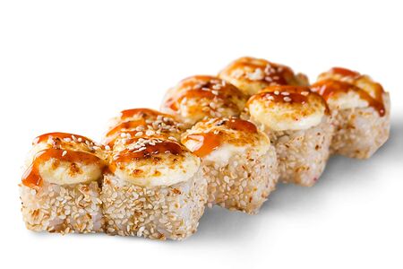 Запеченный с курицей