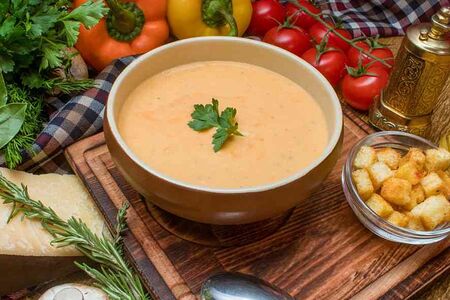 Овощной суп-крем