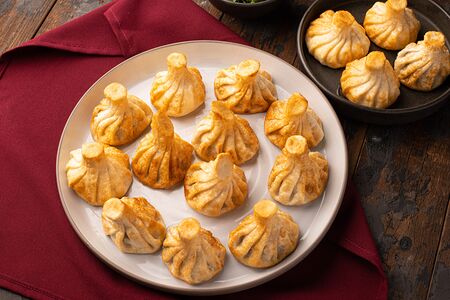 Сет жареных хинкали