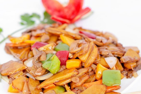 701 Баклажаны со свининой