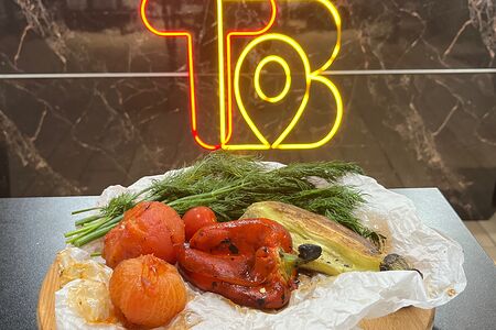 Овощи на мангале