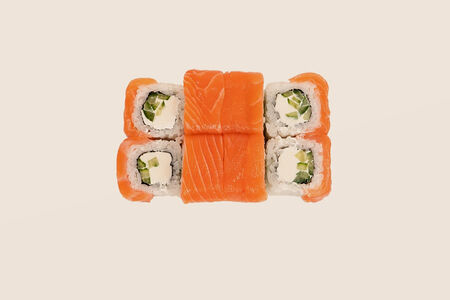 Филадельфия с копченым лососем