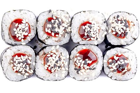 Классический ролл с угрем