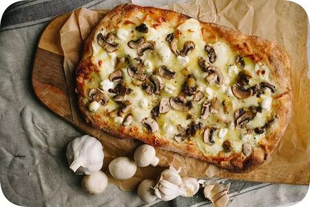 Белые грибы и трюфель